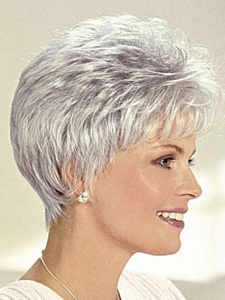 Grey Short Curly Hair Wigs With Bangs Best Wigs Online