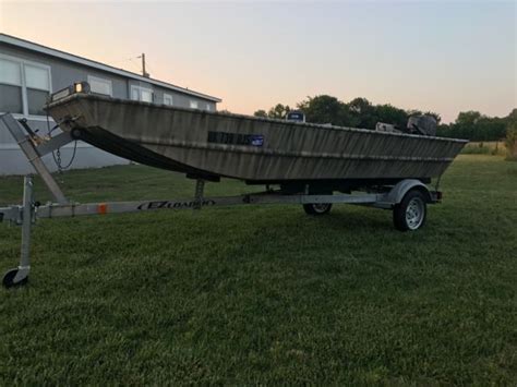 Aluminum Duck Jon Boat Flat Bottom For Sale In Haskell Oklahoma United States