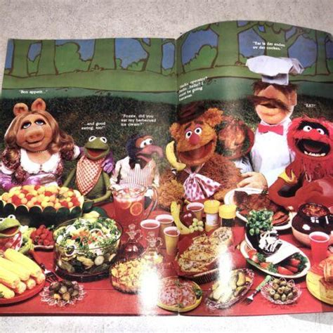 1981 Jim Hensons Muppet Picnic Cookbook Pamphlet By Hallmark 3876391061