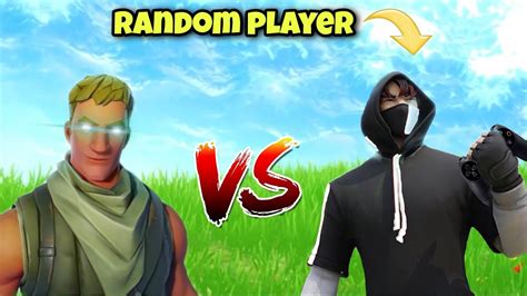 I Win 1vs1 In Creative With A Random Player Fortnite Youtube