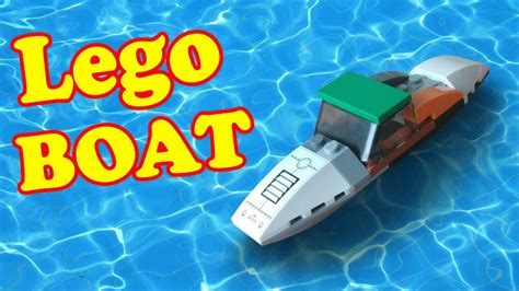 I Made A Lego Boat Youtube