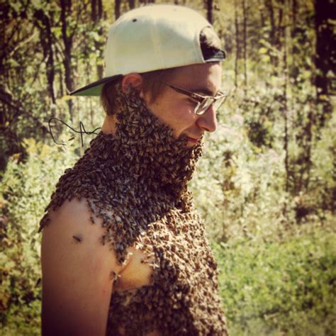Bee Beard Experience Backed By Bees