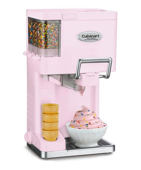Cuisinart Pink Soft Serve Ice Cream Maker