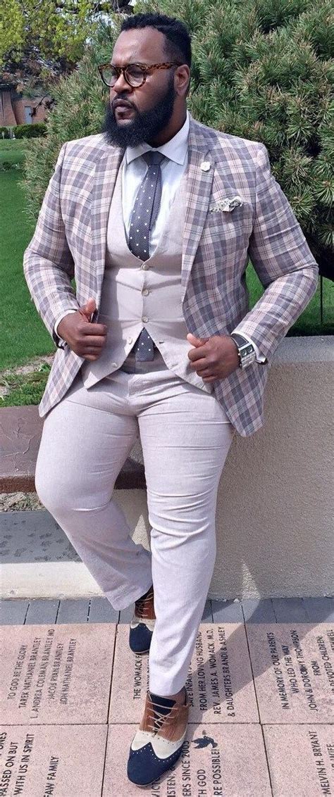 Fat Men Guide To Look Stunning Effortlessly Outfits For Big Men Big Men Fashion Fat Guy Fashion