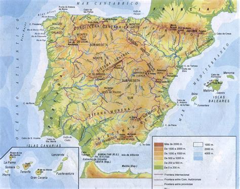 Ostadarra Hidrografía De España