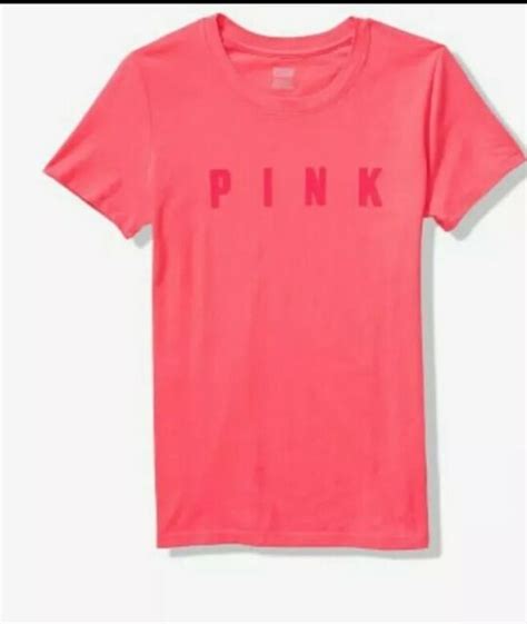 Nip Victoria Secret Pink Tee S Ebay