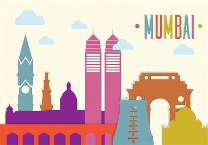 Mumbai Landscape Clipart Graphic Svg Illustrator Vecteezy