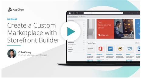 Create A Custom Marketplace With Storefront Builder Appdirect