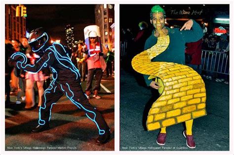 Tron And Yellow Brick Road Diy Costumes Boy Costumes Cool Costumes