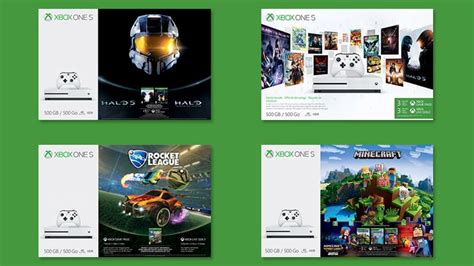 Microsoft Announce Four New Xbox One S Bundles Thumbsticks