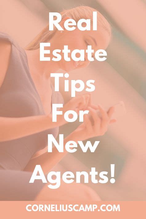 Real Estate Tips For New Agents Watch My Latest Video Where I Give You