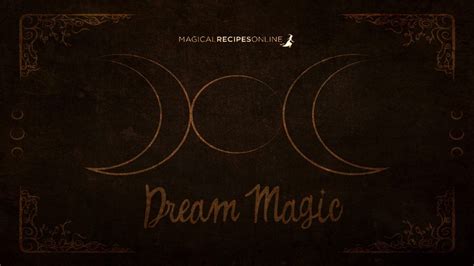 Dream Magic A Spell For A Magic Sleep Magical Recipes Online Pagan