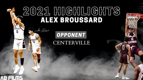 Highschool Basketball Alex Broussard Centerville 2 Youtube