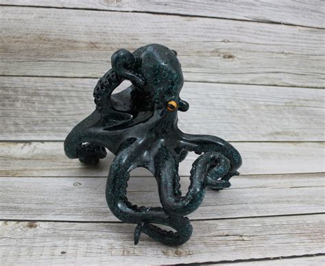 Octopus Wine Bottle Holder Wine Bottle Holder Nautical Wine Etsy