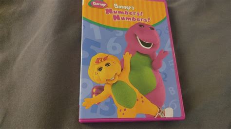 Barney Barneys Numbers Numbers Dvd Overview Youtube