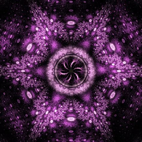 Purple Purple Art Purple Fractal Art