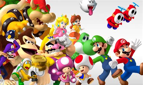 Imagen De Todos Los Personajes De Mario Bros Super Mario World Porn
