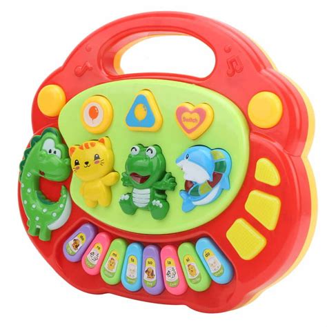 Baby Toys 6 To 12 Months Piano Toys Infant Toys Animal Button Music 9