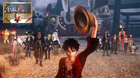 One Piece Pirate Warriors 4 - Launch Trailer - PS4/XB1/SWITCH/PC - YouTube