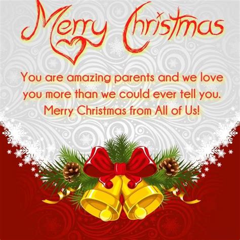 Christmas Greetings For Parents Greetingsforchristmas