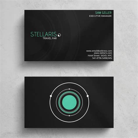 Minimal Business Card Template Psd File Free Download