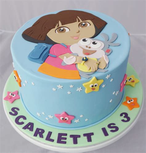 Cartoon Character Girly Birthday Cake For Girls Carton