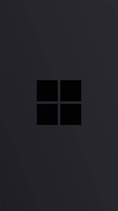 2160x3840 Windows 10 Logo Minimal Dark Sony Xperia Xxzz5 Premium