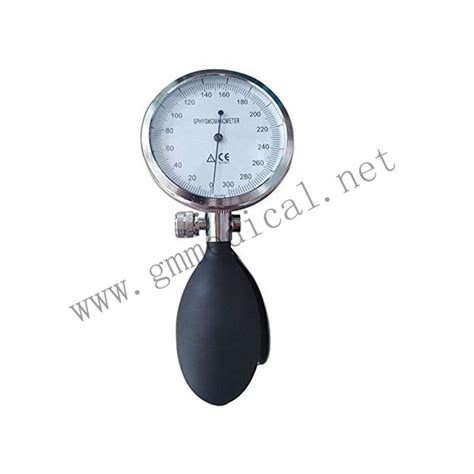 China Aneroid Sphygmomanometer Manual Blood Pressure Cuff Single Tube
