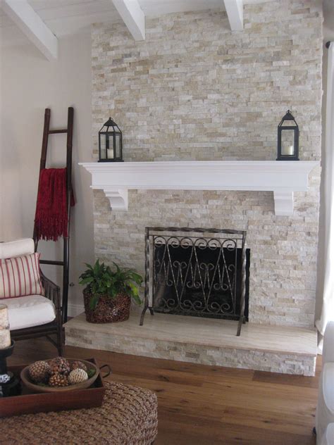 refacing brick fireplace veneer stone fireplace ideas