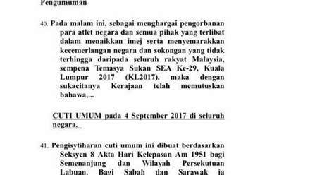Sekarang dah bulan november, sekejap je dah penghujung tahun 2016 and bakal masuk ke tahun 2017. Di Sini Ruangku Berkongsi: Tahniah Malaysia & Cuti Umum 4 ...