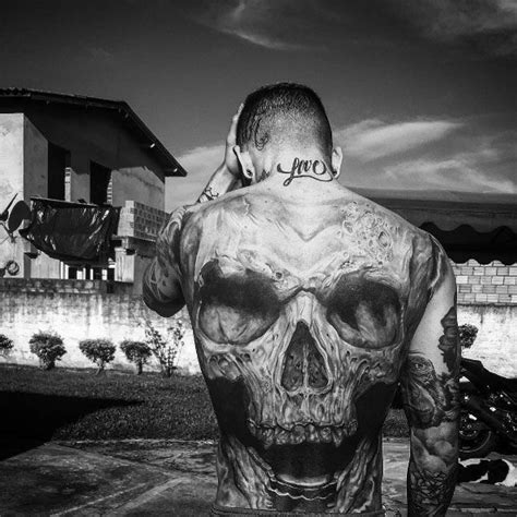 Discover More Than 69 Skull Back Tattoo Super Hot Vn