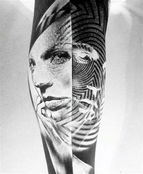 It also represents phi or the golden rule of the universal law in which all nature and humans must live by to evolve. 20 Inverted Tattoo Designs For Men - Opposite Ink Ideas