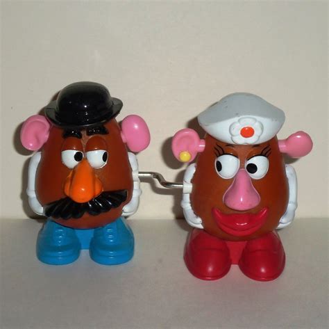 Mcdonalds 1999 Toy Story 2 Mr And Mrs Potato Head Happy Meal Toy Loose