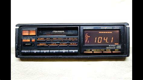 Vintage Pioneer Keh M7000 Amfm Cassette Car Stereo Wmulti Cd Control