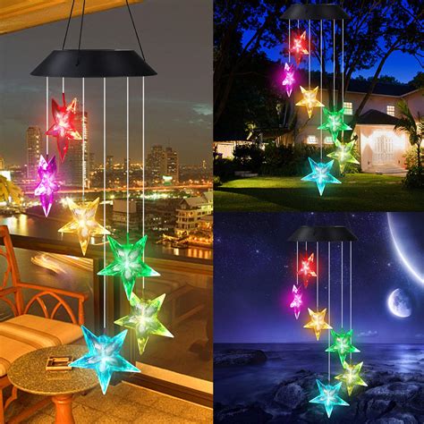 Check out our garden wind chime selection for the very best in unique or custom, handmade pieces from our декор для сада shops. Solar Power Wind Chime, Color-Changing Star LED Wind Chime ...