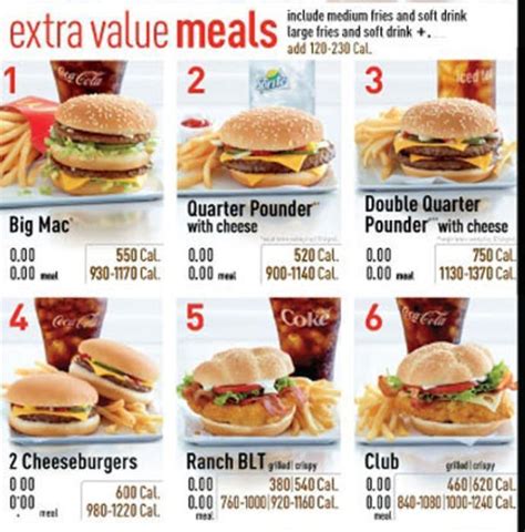 Check ✅latest mcdonald's price list updated in 2020. How effective is calorie information on fast food menus?