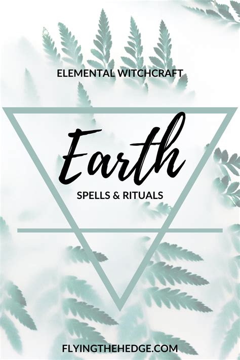 Flying The Hedge Elemental Magic Earth Spells And Rituals