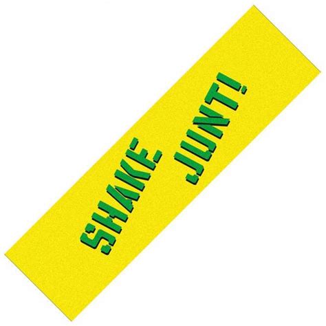 Shake Junt Yellowgreen Shake Junt Griptape Single Sheet