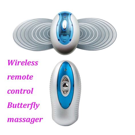 Wireless Remote Control Butterfly Massager Body Muscle Massage Slimming