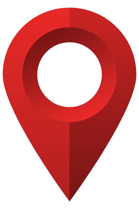 Icono De Pin De Mapa Rojo PNG
