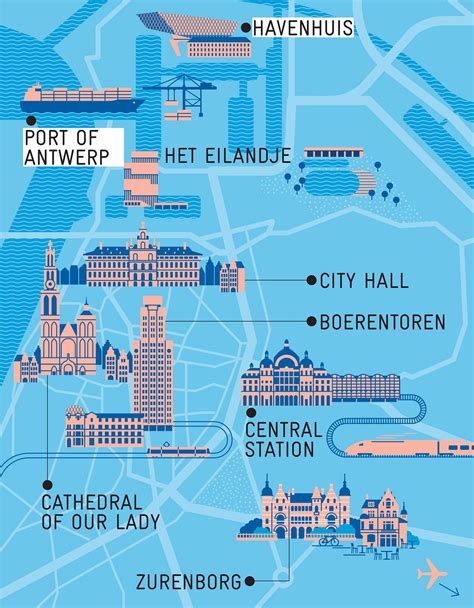 Antwerp Guide For Monocle Magazine On Behance Antwerp Belgium