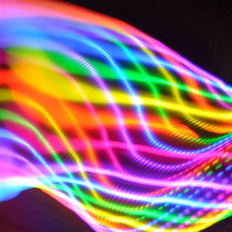 Neon Led Hula Hoop By Moodhoops