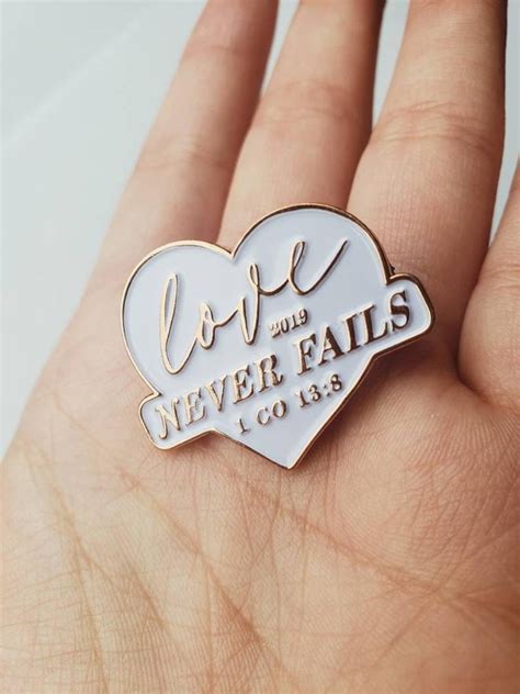 Jw Pin Love Never Fails 2019 Jw Convention Jw Ts Etsy In