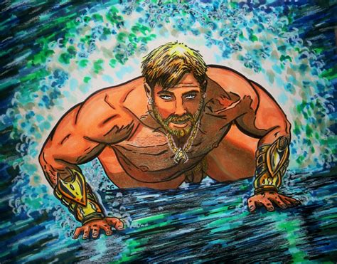 Aquaman Justice League Gay Nude X Print Fan Art Ebay