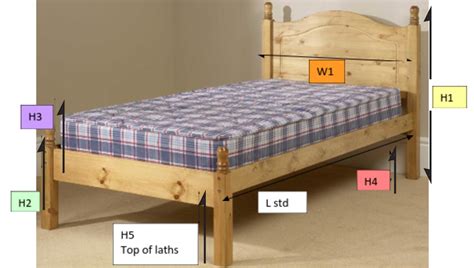 Bed Sizes And Dimensions Friendship Mill Beds