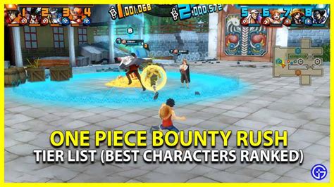 One Piece Bounty Rush Tier List 2022 Best Characters Ranked
