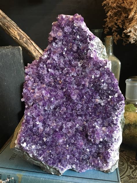 Raw Amethyst Cluster Purple Crystal Cluster Large Amethyst Cluster Healing Crystals Huge
