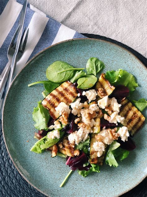 Summer Goats Cheese Salad