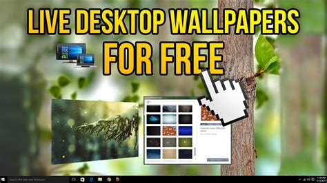 How To Put Live Wallpapers On Desktop For Free Youtube