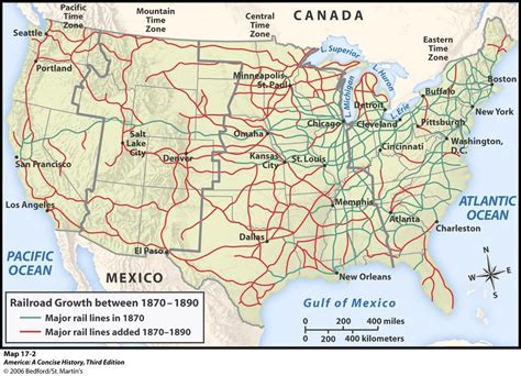 Railroads Impact Of Transportation